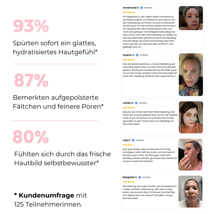 5 Bio-Korea-Kollagen-Masken